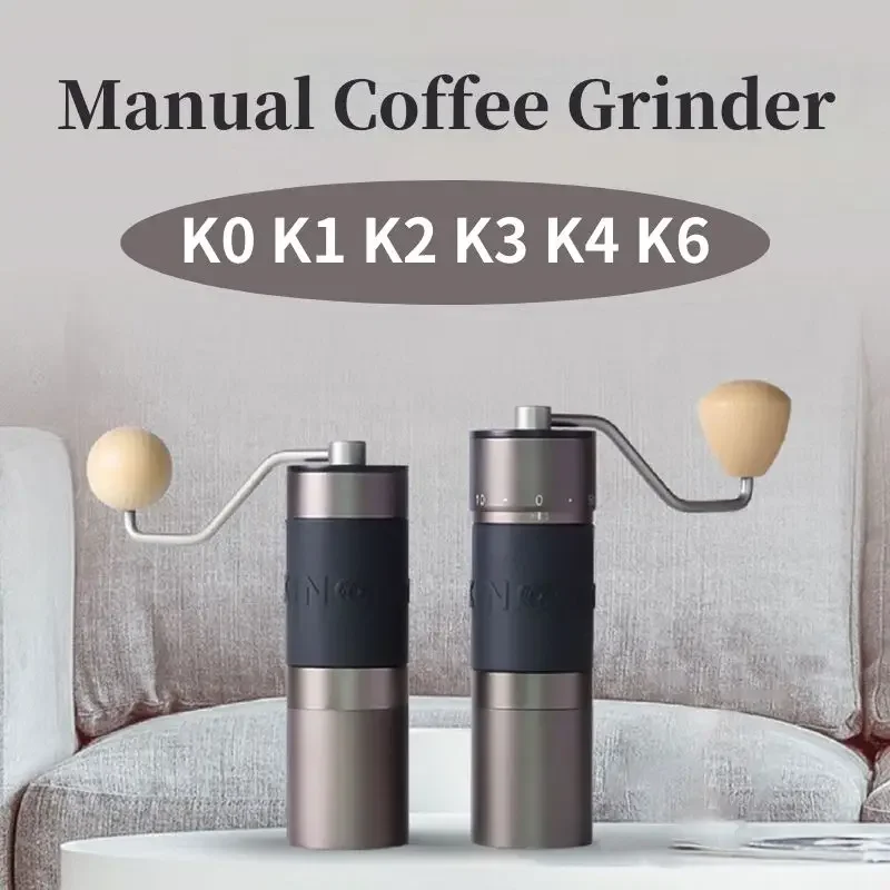 Kingrinder Manual Coffee Grinder 420 Stainless Steel Burr Grinding Core Portable Coffee Mill K0/K1/ K2 /k6 38mm 48mm