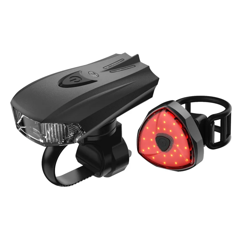 

Bike Light Rainproof USB Rechargeable LED MTB Front Back Lamp Headlight Aluminum Ultralight Cycling Flashlight Bicycle Light 1