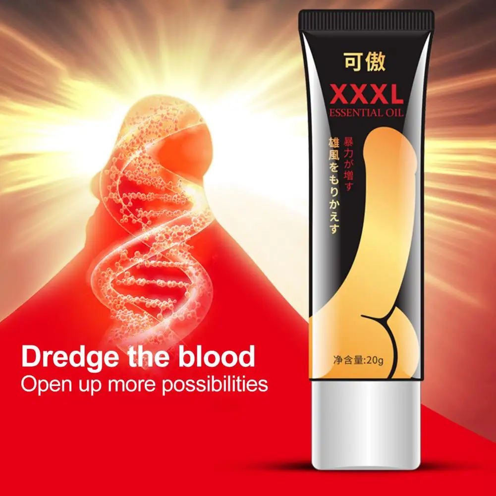 20g Penis Enlargement Thickening Growth Cock Erection Enlargement Cream Health Care Men Enlargers Massage Cream Sex Supplies