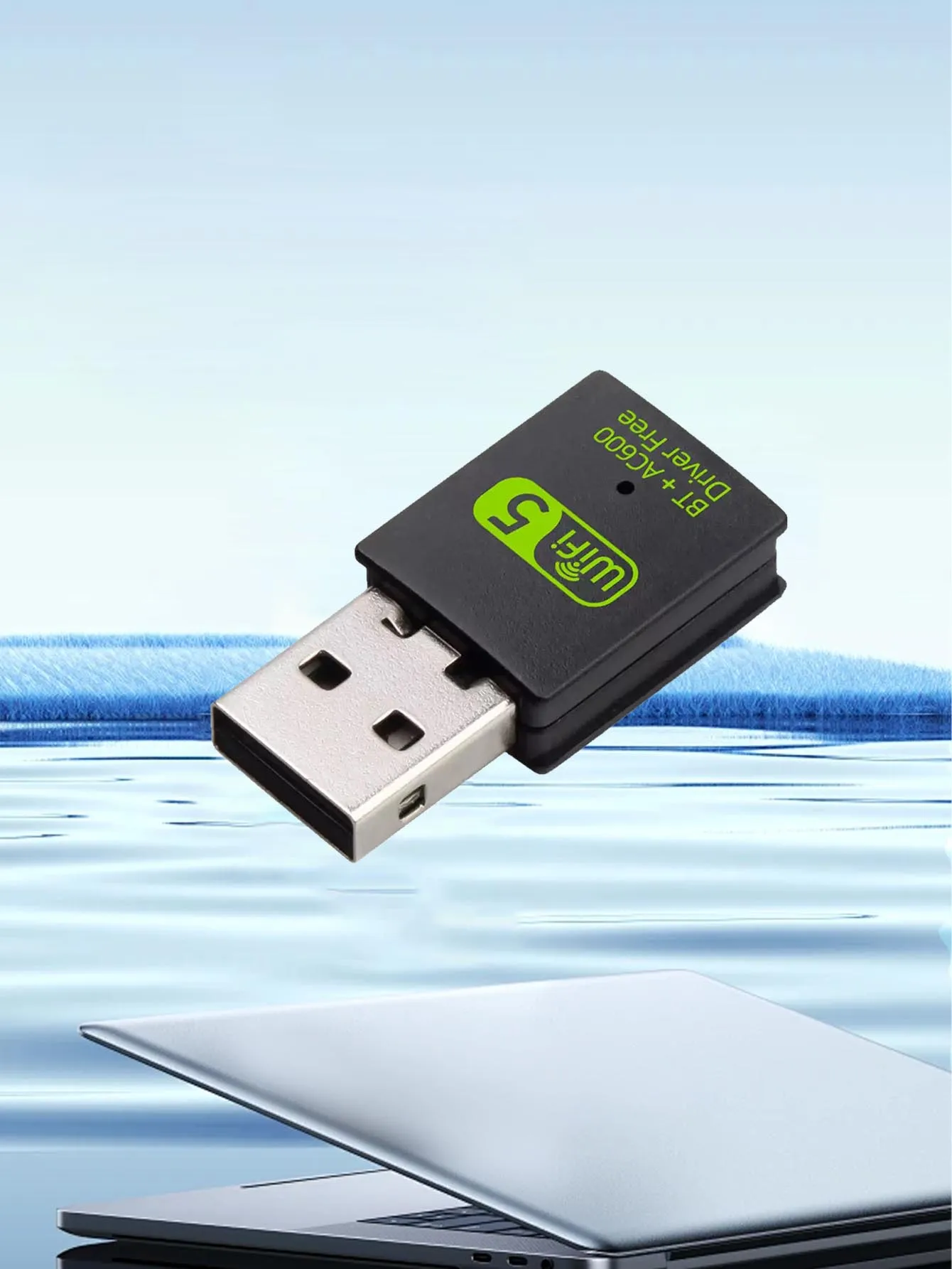 

600M dual-band Bluetooth WiFi network card, USB interface, Bluetooth WiFi integrated, driver-free plug-and-play operation