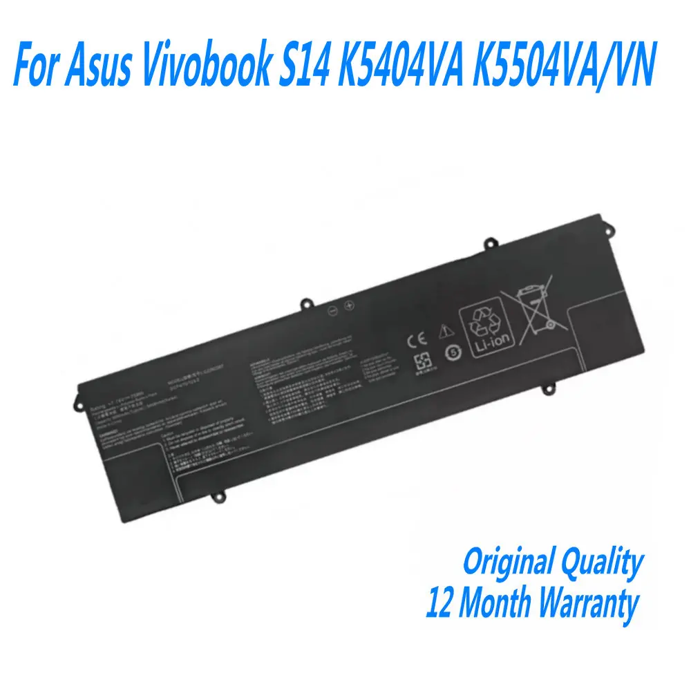 

7,74 В 75 Вт H C22N2207 Аккумулятор для ноутбука ASUS Vivobook S14/Vivobook S15 K5404VA K5504VA K5504VN K5504VAB