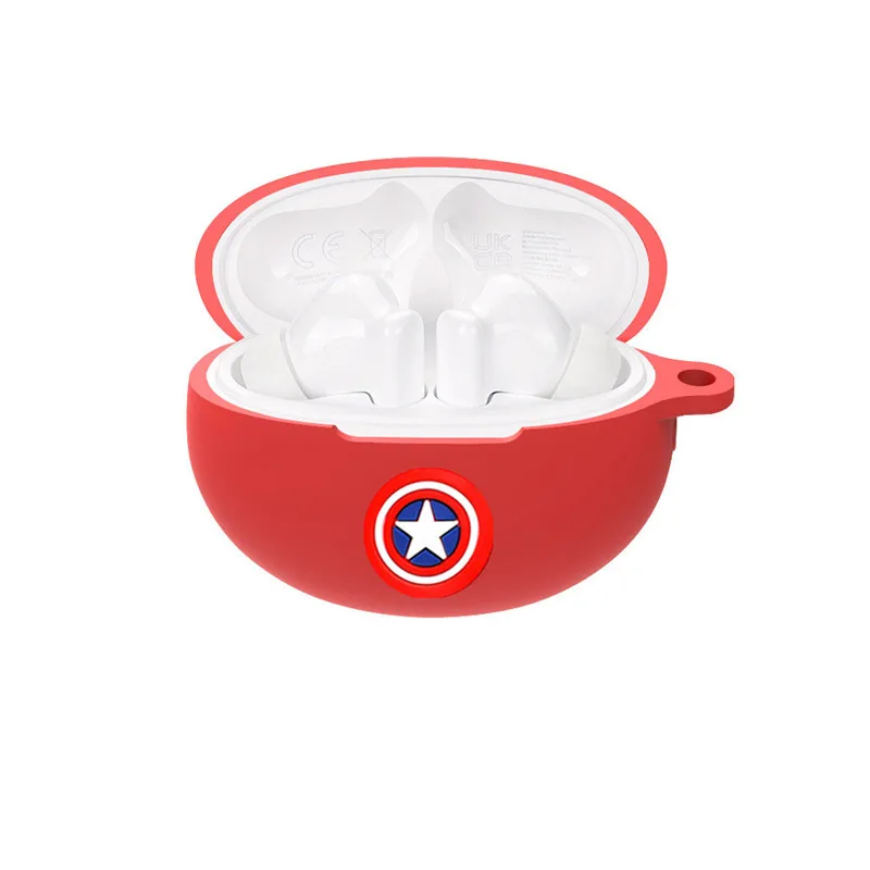 Чехол для наушников Marvel для Huawei FreeBuds 5i, силиконовые беспроводные наушники-вкладыши Blutooth, зарядный бокс, защитный чехол с крючком