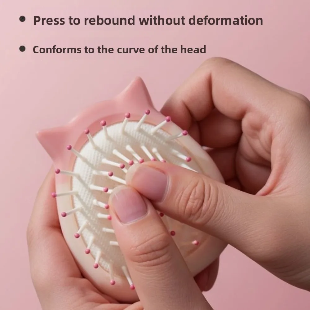 

Cat Shaped Air Cushion Comb Anti-static Lovely Kids Cartoon Hair Brush Hair Styling Tool Hair Accessories Hairdressing Comb