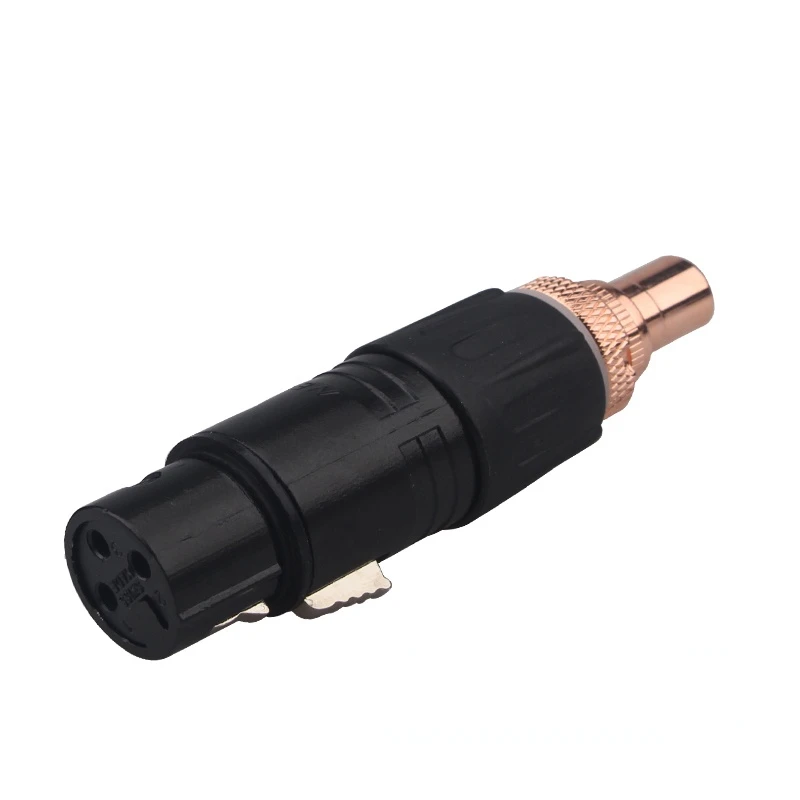 Neutrik XLR To RCA Female Socket Adapter Plated Red RCA Plug for HiFi Audio Connector