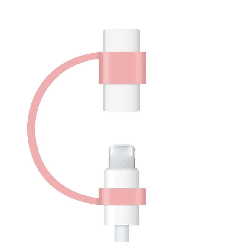 Адаптер для зарядного кабеля с защитой от потери, совместимый с Micro USB, карандашом, планшетом, сенсорным пером, чехлом