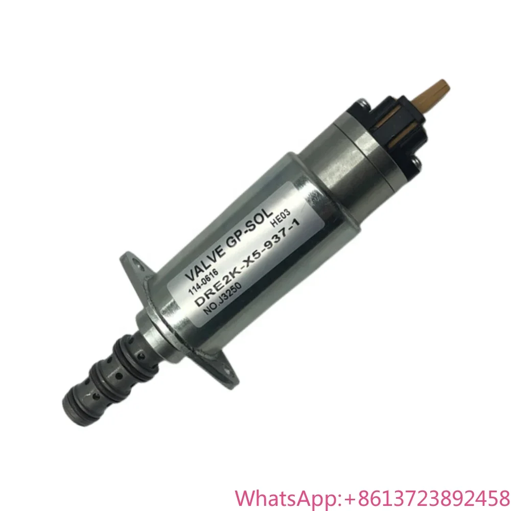 

For Excavator Accessories Caterpillar CCAT E330C Hydraulic Pump Proportional Solenoid Valve Main Pump Solenoid Valve 114-0616