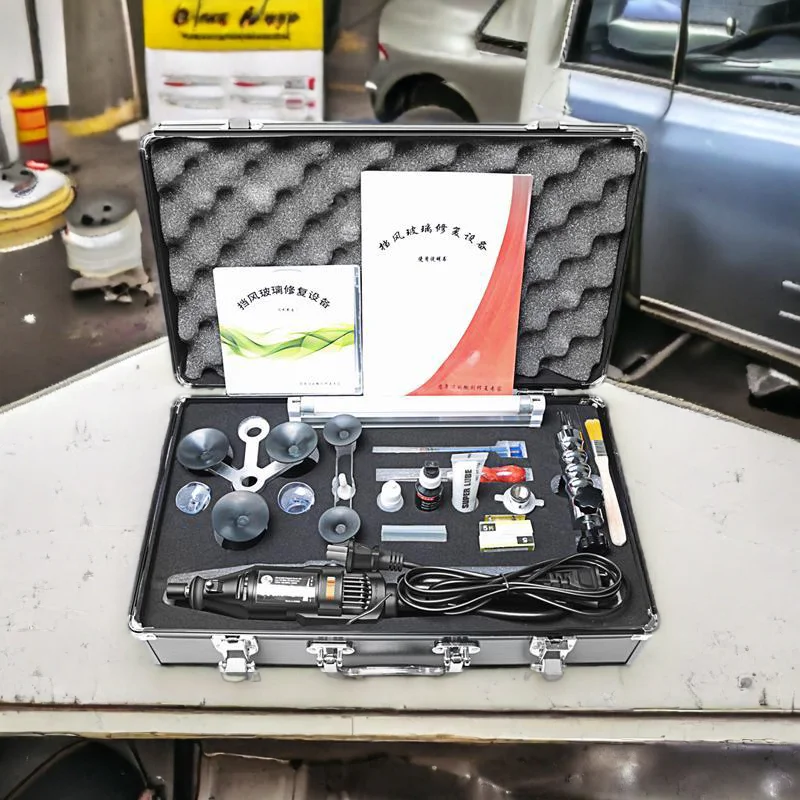 

Automobile Broken Glass Repair Windshield Repair Kit for Auto Windshield Cracks and Scratches