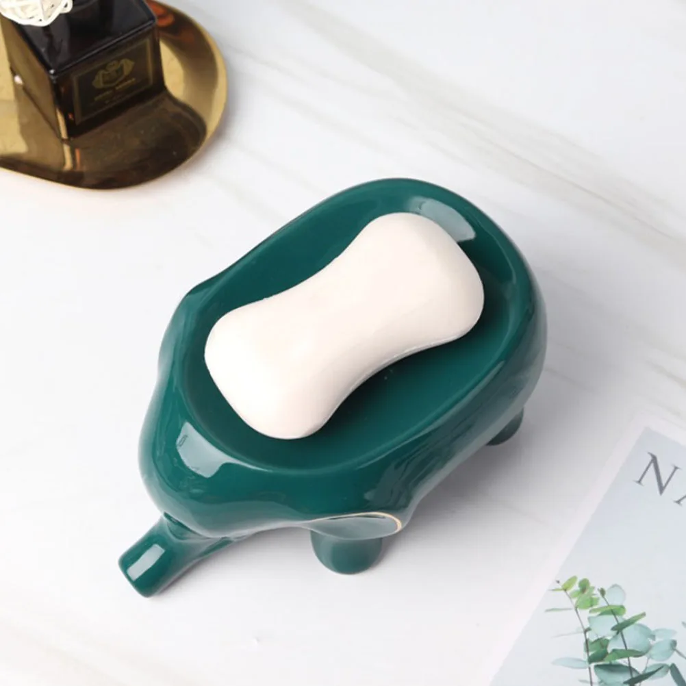 

Сливный держатель для мыла, посуда для ванной комнаты, милый слив с дренажной бытовой полкой, мультяшный поднос, чехол