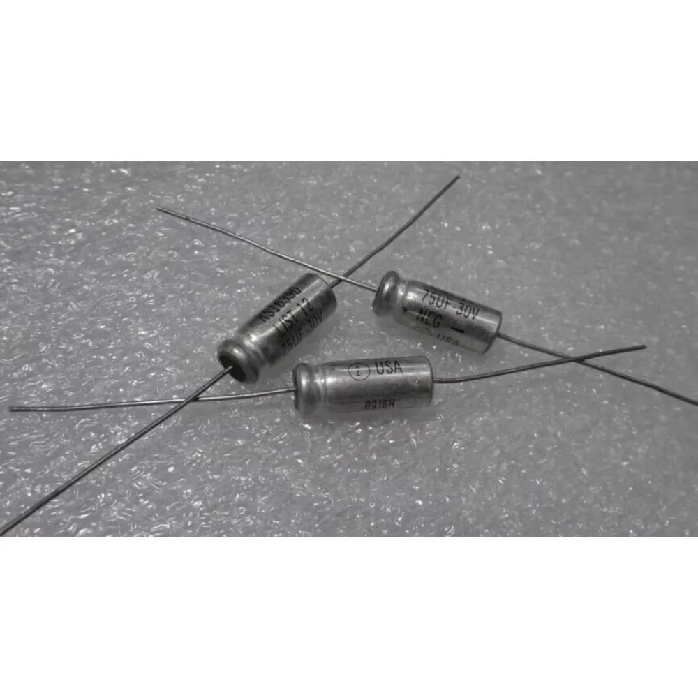 

KS16390 75UF/30V 75UF New Axial Electrolytic Capacitor