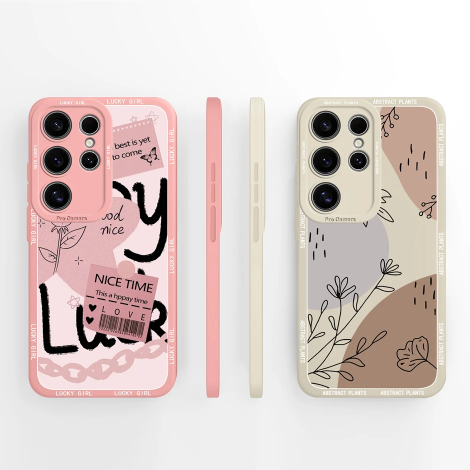 For Samsung Galaxy S25 Plus Ultra Case Fashion Butterfly Silicone Soft Cover For SamsungS25Ultra Funda GalaxyS25Plus S 25 Bumper