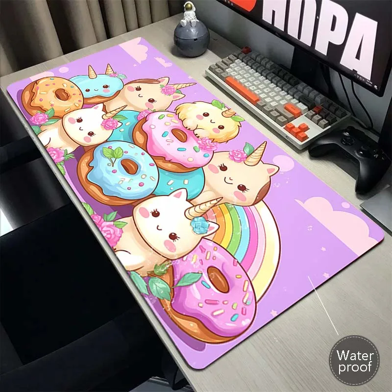 

Kawaii Cat Mesa Game Pra Pc Mouse Pad Large Mousepad Waterproof Mouse Mat Gamer Speed Desk Mat Gaming Accessories Keyboard Pads