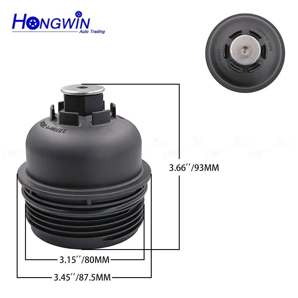 26315-2F001 Oil Filter Housing Cap Assembly For Hyundai Santa FE DM Tucson ix35 Maxcruze Kia Sportage R Sorento 2.0 2.2 Diesel