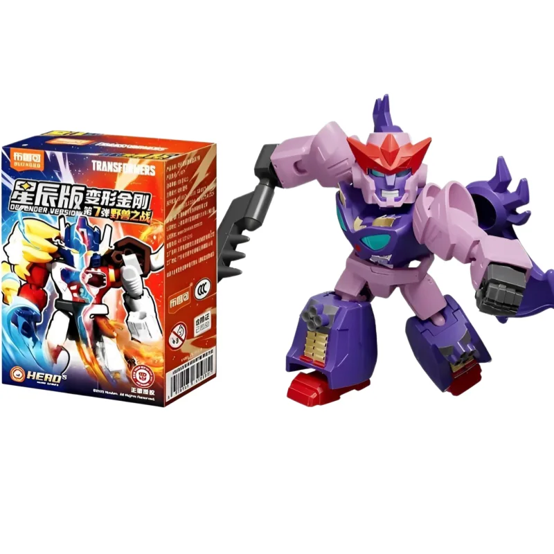 BLOKEES Transformers Starlight Edition 7th Set Modular Toy Blind Box, Movable Doll, Poseable for Display and Collection Model image 3