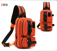 Waterproof Fishing Lure Chest Bags Molle Outdoor Travel Trekking Hiking Fanny Waist Pack Tactical Single Shoulder Storage Pouch