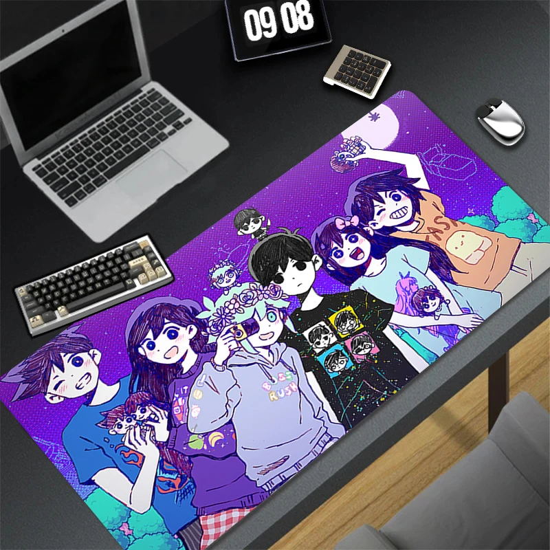 

Pattern Game Mousepad Pad Rubber Mouse Mat Desk Gaming Non Slip Table Mat PC Gamer Cabinet Mousepad O-omori Sunny Keyboard Pad