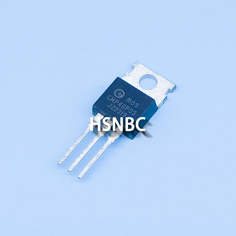 10Pcs/Lot CMP40P03 40P03 TO-220 -30V -40A MOSFET Power Transistor 100% New Original