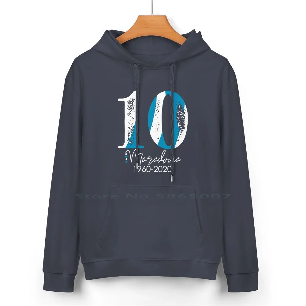 Maradona Cotton Hoodie Sweater 24 Colors Napoli Argentina Football Thundermonkey Maradona Diego Maradona Diego Maradona Diego