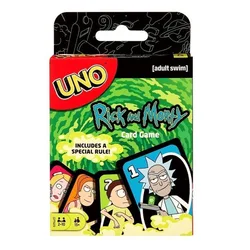 UNO co-branded Rick and Morty cards multiplayer leisure entertainment party desktop chess and card game playing cards wholesale