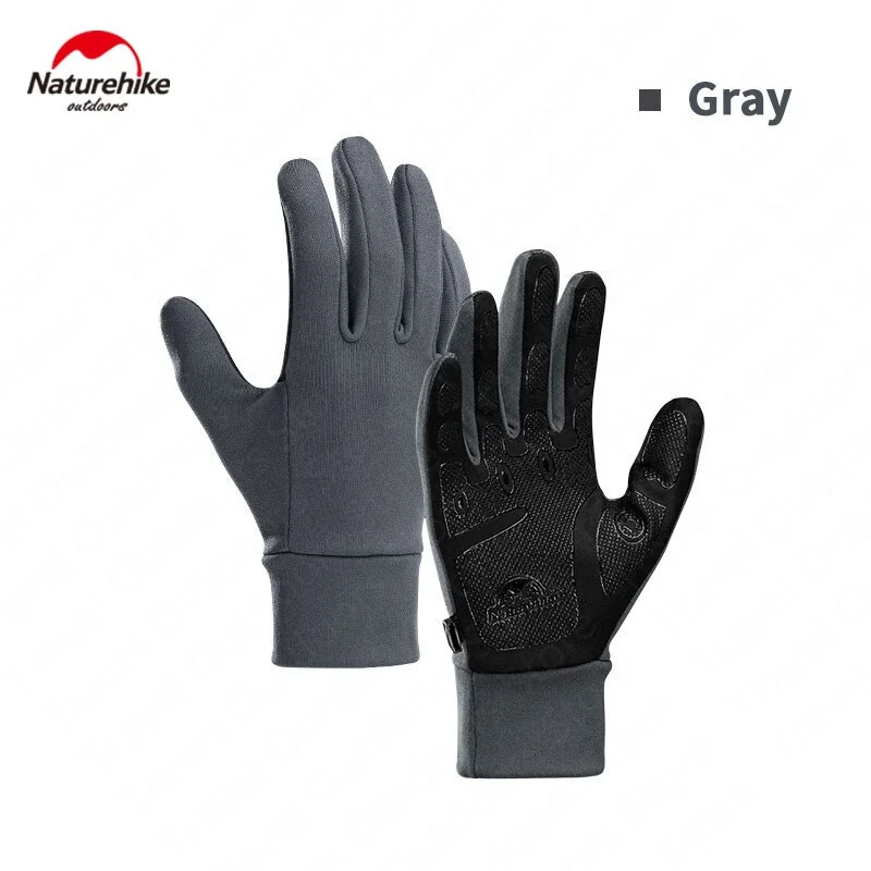 Naturehike Outdoor Fietsen Antisliphandschoenen Volwassenen Ademend Siliconen Elastisch Ultralicht Pasvorm Wandelen Trekking Klimben Benodigdheden