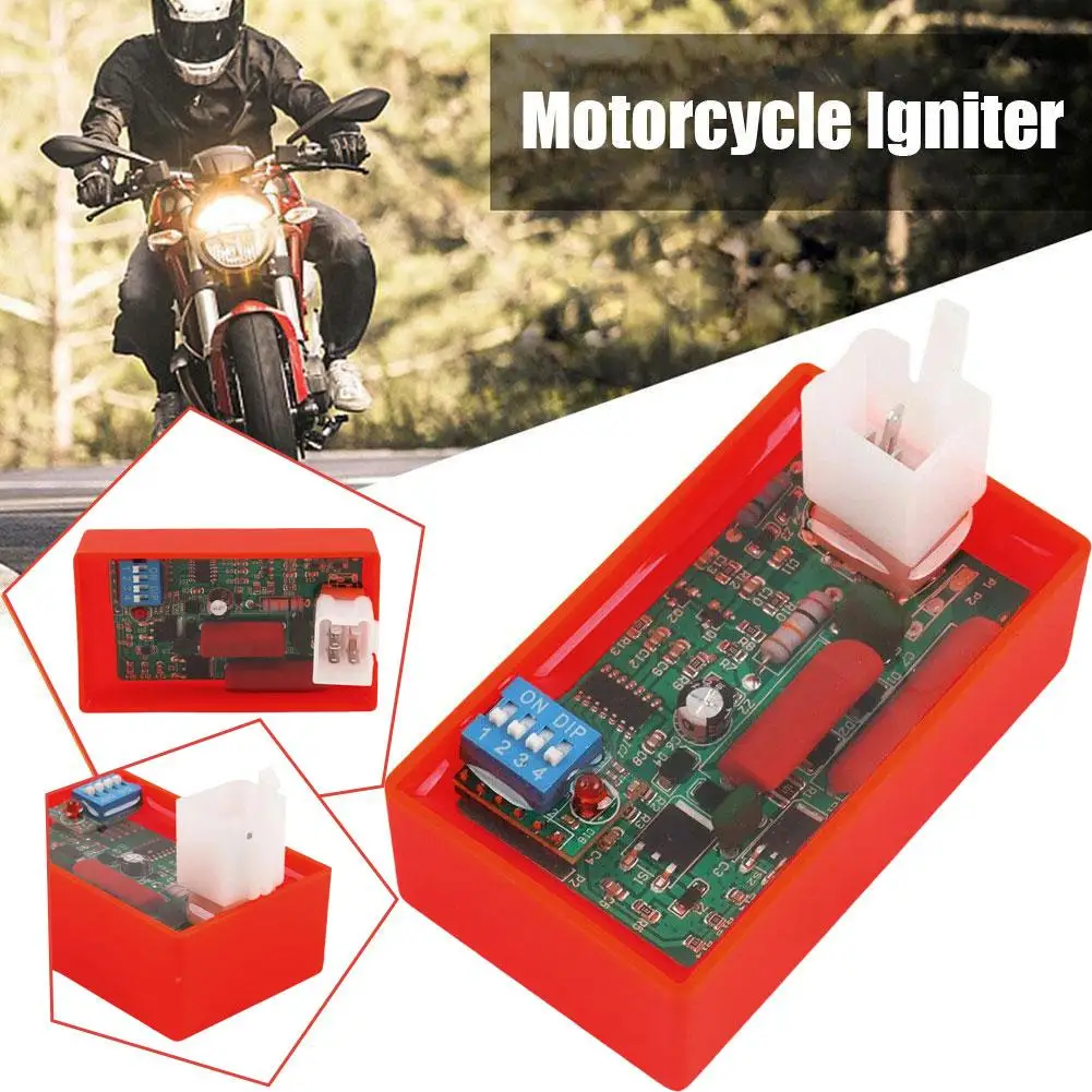 5 Pin Ac Cdi Box With Dip Switch Motorcycle Lgnition Speed Limit4000-12000 For Wave100 Racing Yx140 Competitive Racing Yx16 K3p1