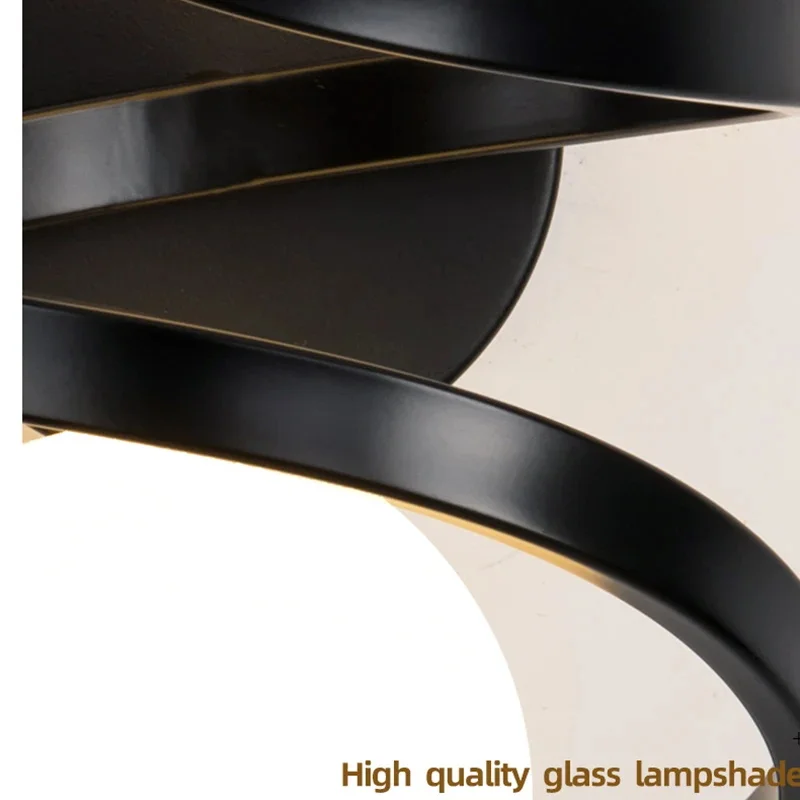 Luzes de parede LED interiores, preto e dourado, arandela para corredor e corredor, cabeceira e quarto, AC85-265V