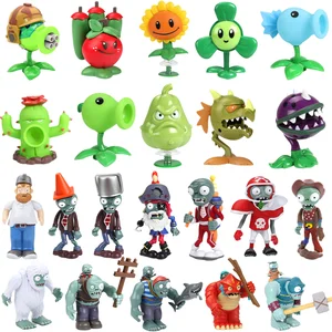 Plants VS Zombies action figure for children, wrap, Dr. Zombie, Conehead, Football Bucket, Yeti figures, birthday gifts, boys toy 8 Main Sales Doll Terror - №1