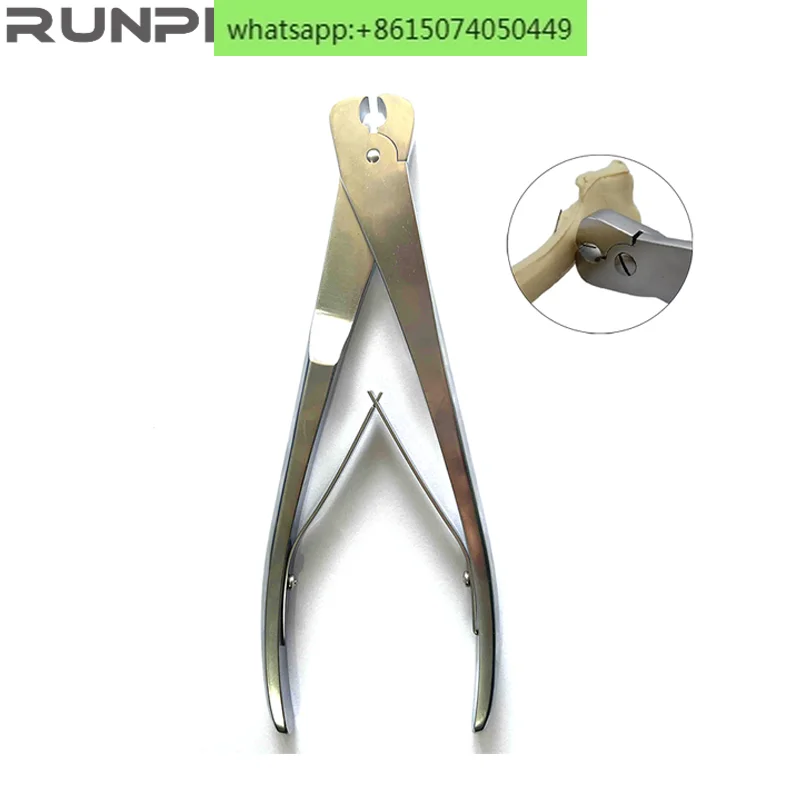 

Top cutting scissors, bone plate scissors, Kirschner needle scissors, general surgical instruments for animal orthopedics