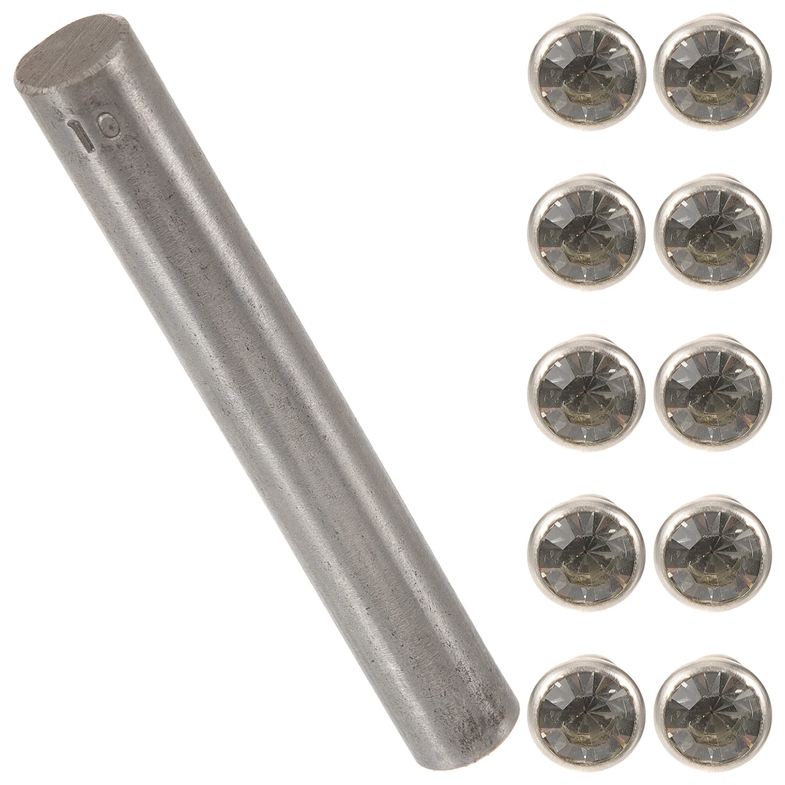 

1Set Rivet Setting Tool Sturdy Spike Setter Repairing Rivet Fixing Tool Rhinestones Handwork DIY Accessory Sturdy Spike Setter