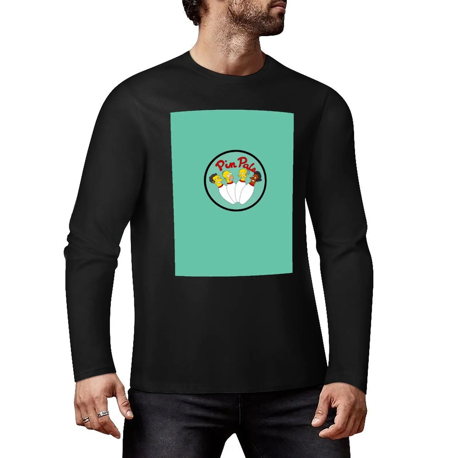 Pin Pals - Bowling Friends Long T-Shirt man clothes aesthetic clothes sweat shirts, men