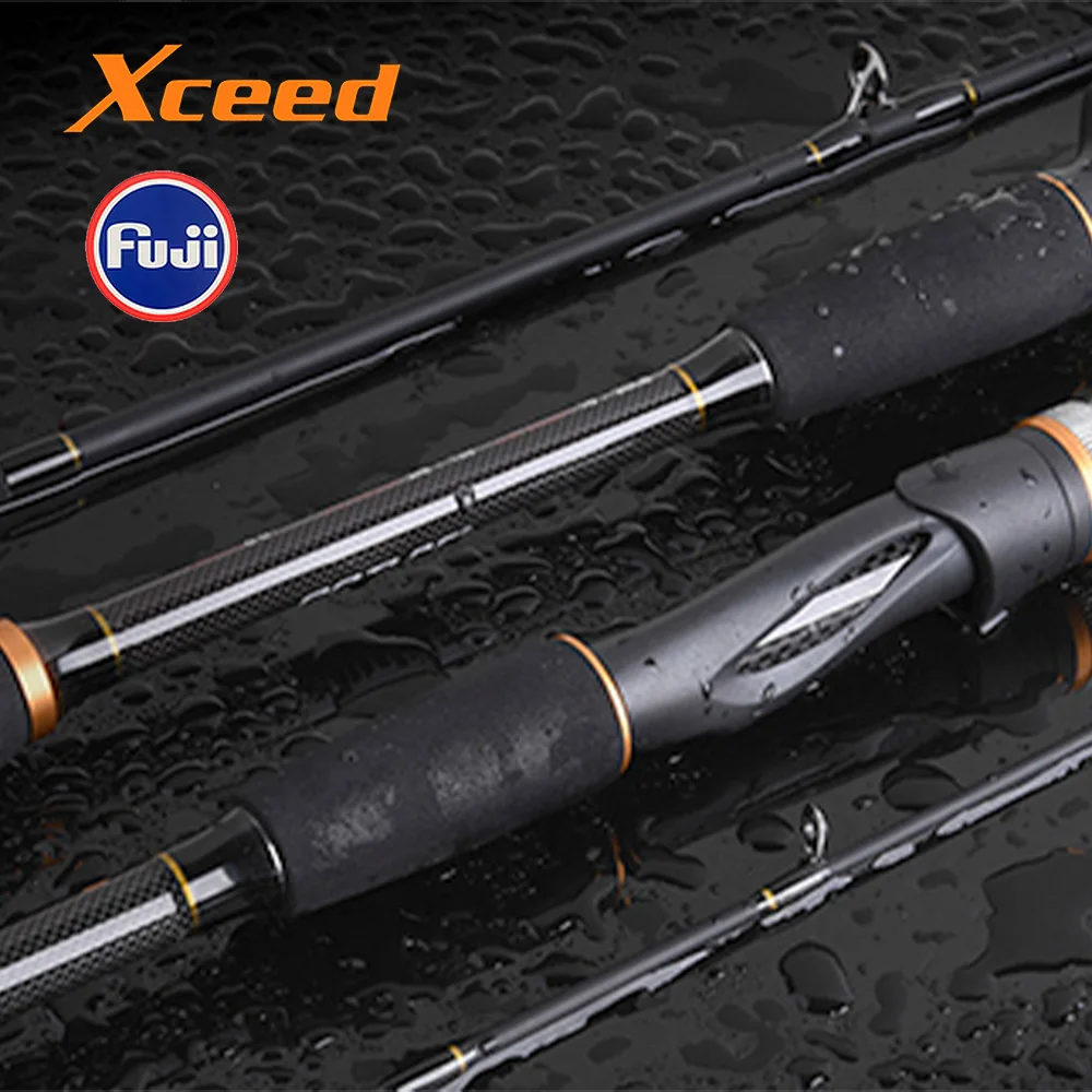 

Удилище XCEED Japan Fuji Ring, ультралегкое, 30T, высокоуглеродистое, для ловли на приманку, мощность M/MH, для пресной и соленой воды, рыболовные снасти