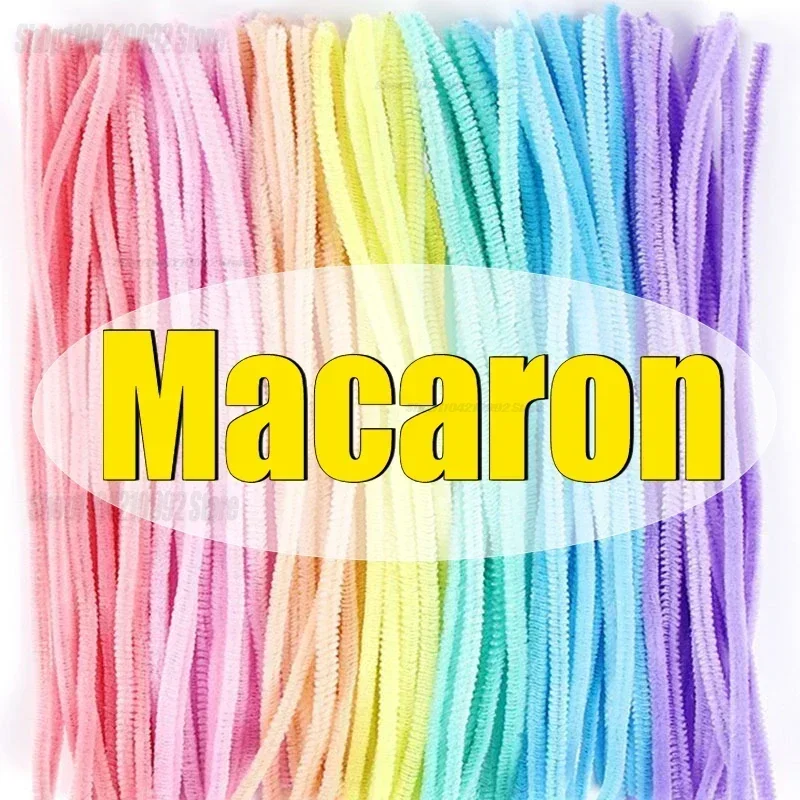Schonere Pijpreinigers voor Ambachten Creatieve Chenille Stem Wire Pipe Cleaners Creatieve Vrije tijd Hobby Diy Pluche Stem Twisted Stick