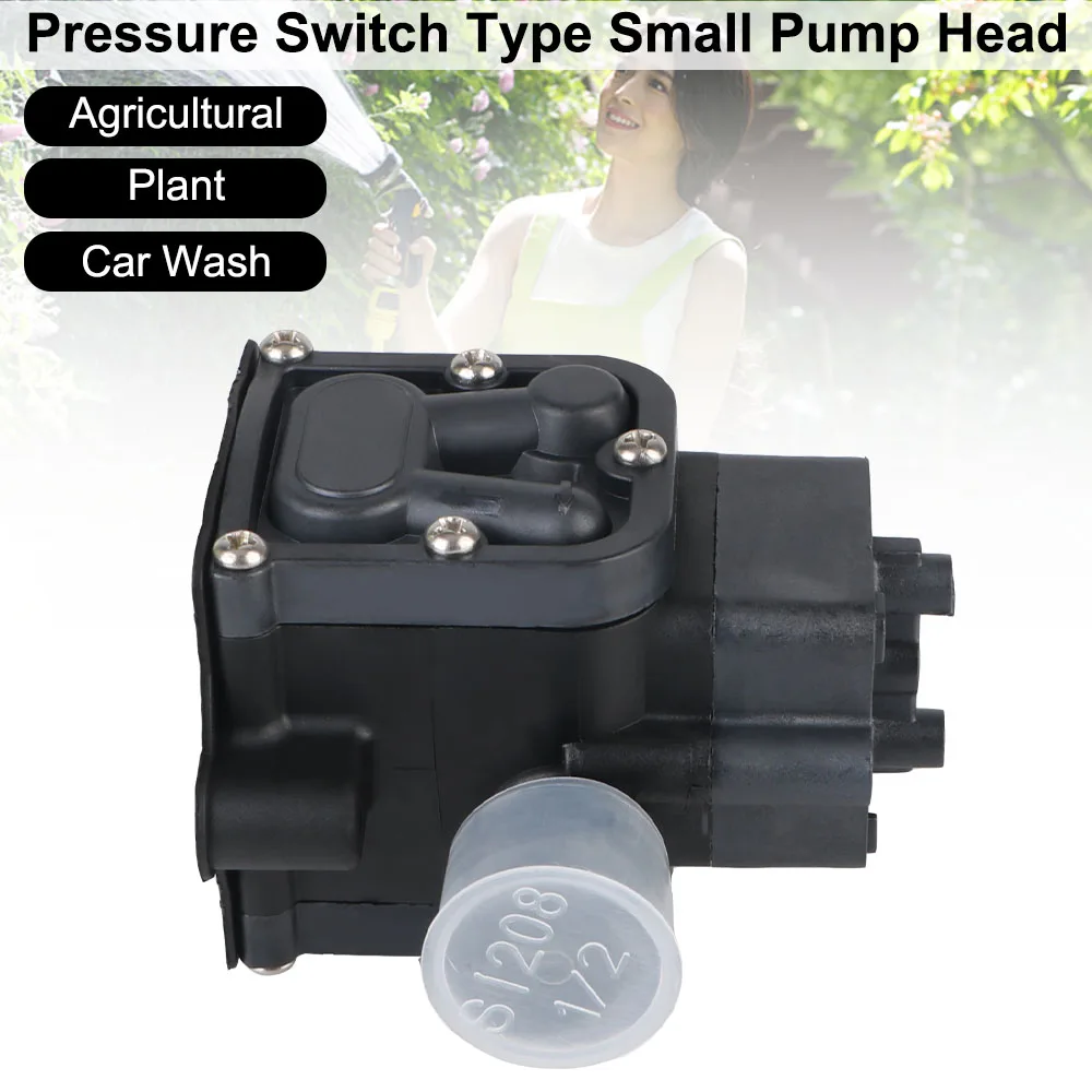 Electric Water Pump Agricultural Plant Micro High Booster Pump Pressure Switch Type Small Pump Head Water Spray Plant Car Wash