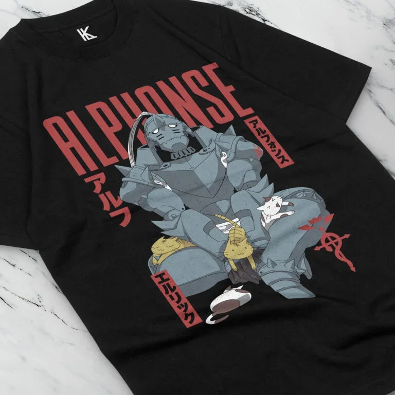 

Remera de Alphonse V3 Vintage Special Unisex T-shirt Anime Shirt,Soft Tee All Size
