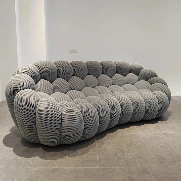 

Custom One-piece Molded Compression Sofa Furniture Manufacture Simple Bubble Ball Sofa Couch Set Modern Sofa Bubble Sofas