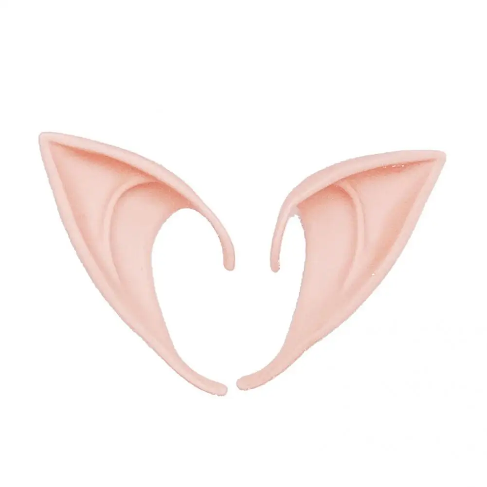 Practical Long Lasting Fancy Dress Parties Latex Elf Ears for Festivals