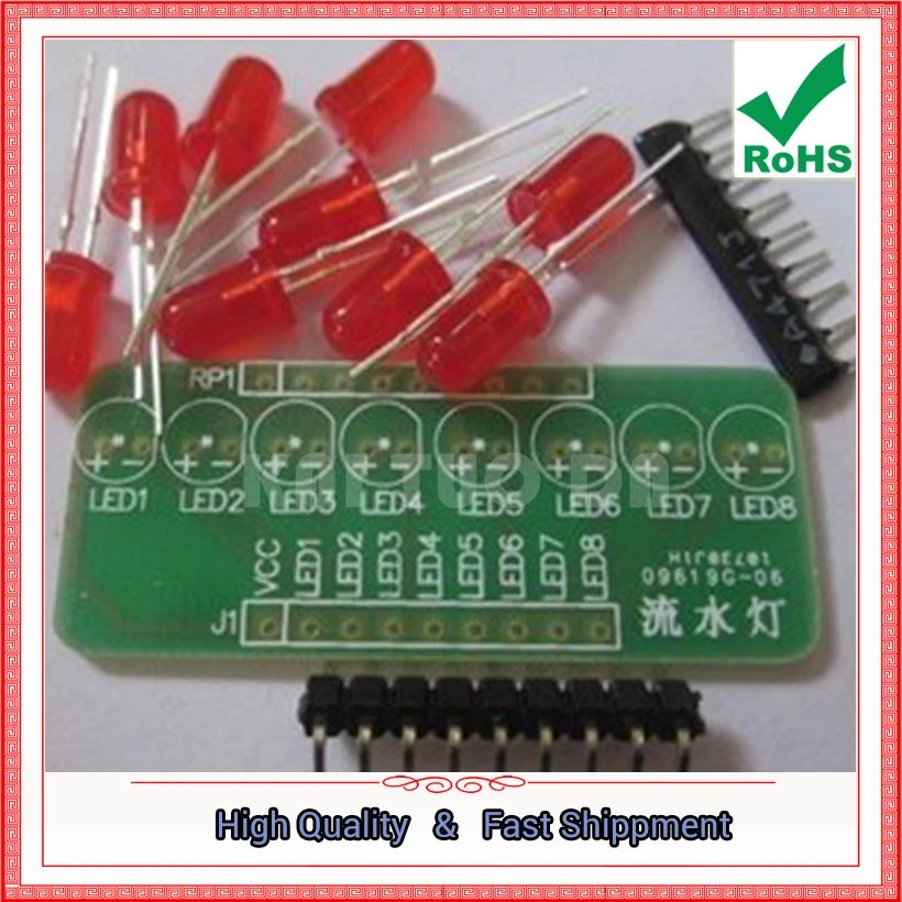8-way Running Lights Marquee LED single-chip Module DIY Kit Module Board (C2A2)