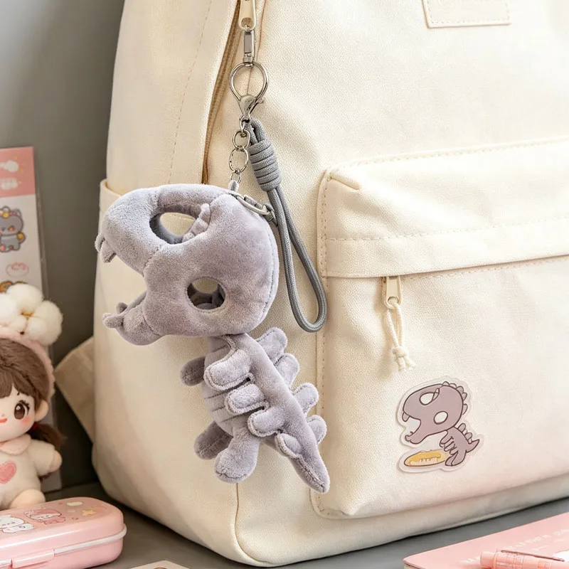 1/3/5PCS Cute Dinosaur Skeleton Hanging Pendant for Cotton Doll Ideal Home Car Decor or Key Bag Accessory Ornament
