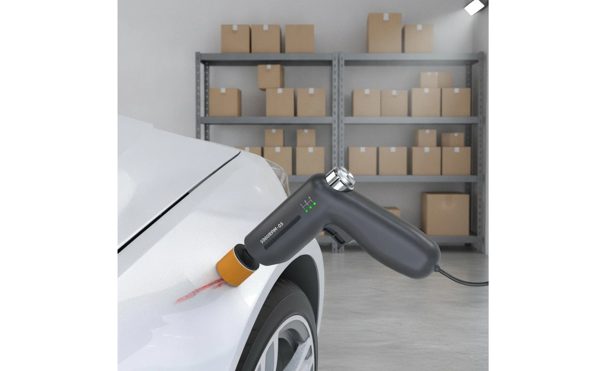 Car Scratch Repair Machine Compact Car Polisher with Polishing Pads Polishing Machine with Buffing Pads Easy to Use for DIYers Car Scratch Repair Machine Compact Car Polisher with Polishing Pads Polishing Machine with Buffing Pads Easy to Use for DIYers
