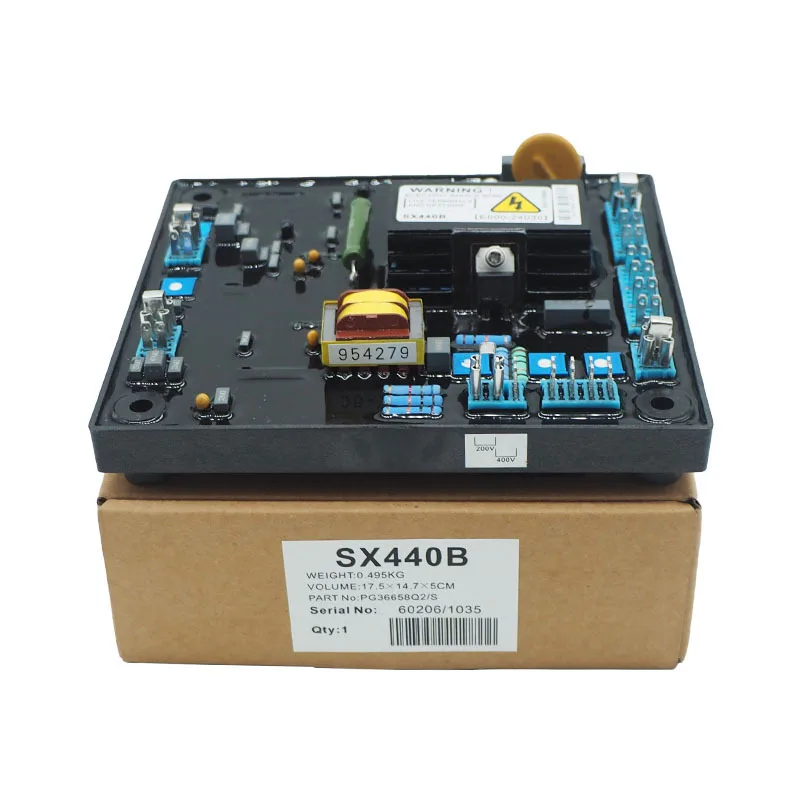 

Automatic Voltage Regulator for Generator Excitation AVR Voltage Regulator SX440B