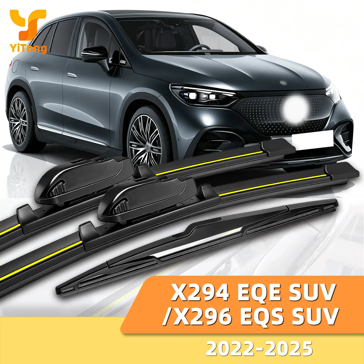 

Suitable For Mercedes Benz X294/X295 EQE SUV 2022-2025 Front And Rear Windshield Wipers Durable Accessories For Car Windshields