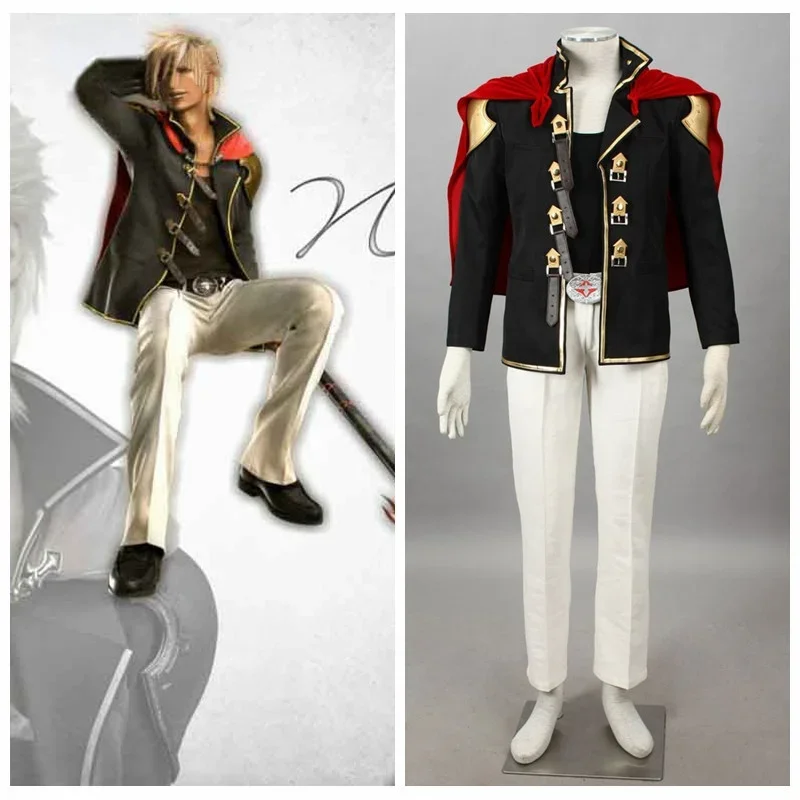 Disfraces de cosplay de Final Fantasy Type-0 Suzaku Peristylium Class Zero Nine para Halloween y Navidad