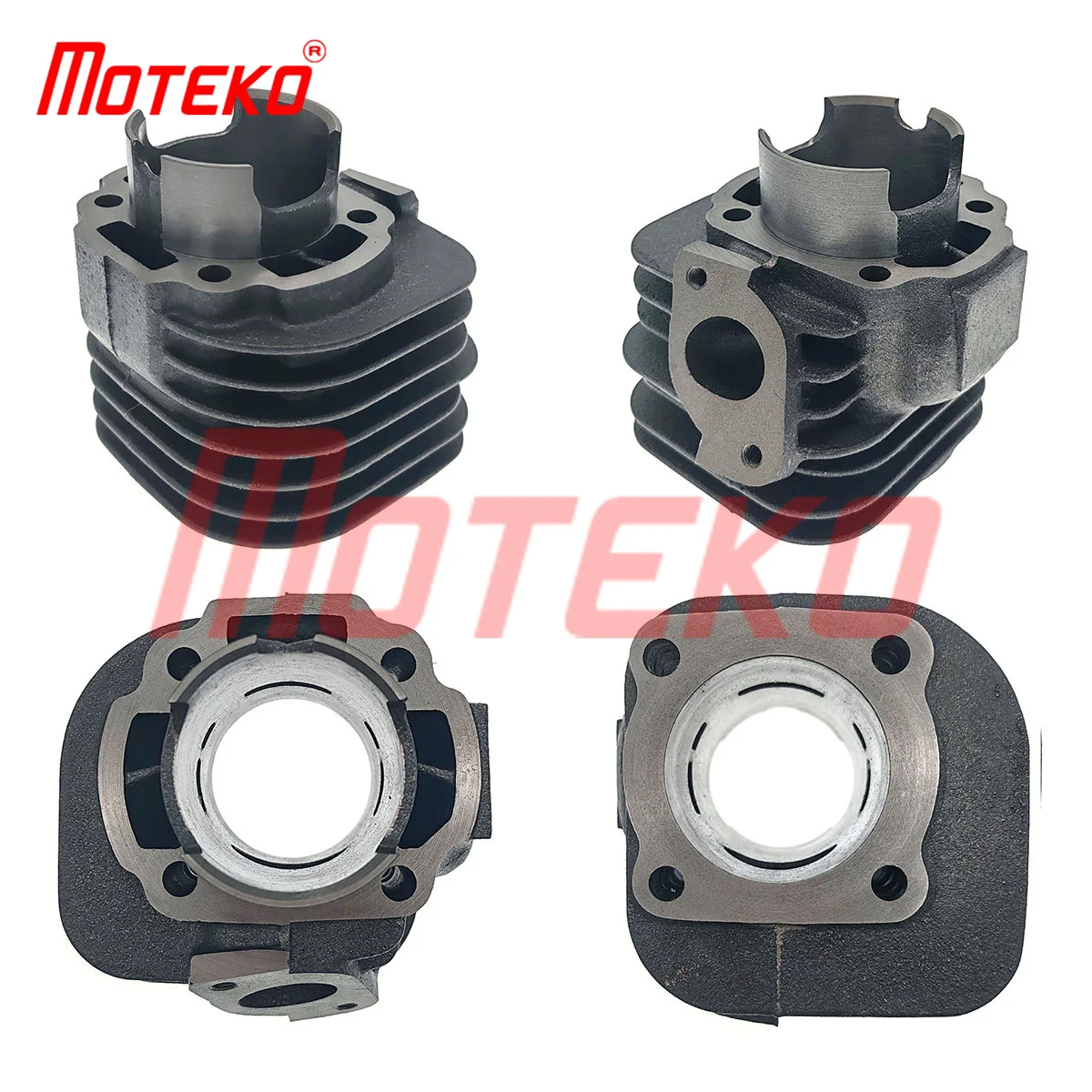 BX24030082 JOG90 50MM CYLINDER AND PISTON KIT WITH 10MM PIN 2T 90CC ENGINE PARTS FOR 1PE40QMB 2T CHINESE SCOOTERS