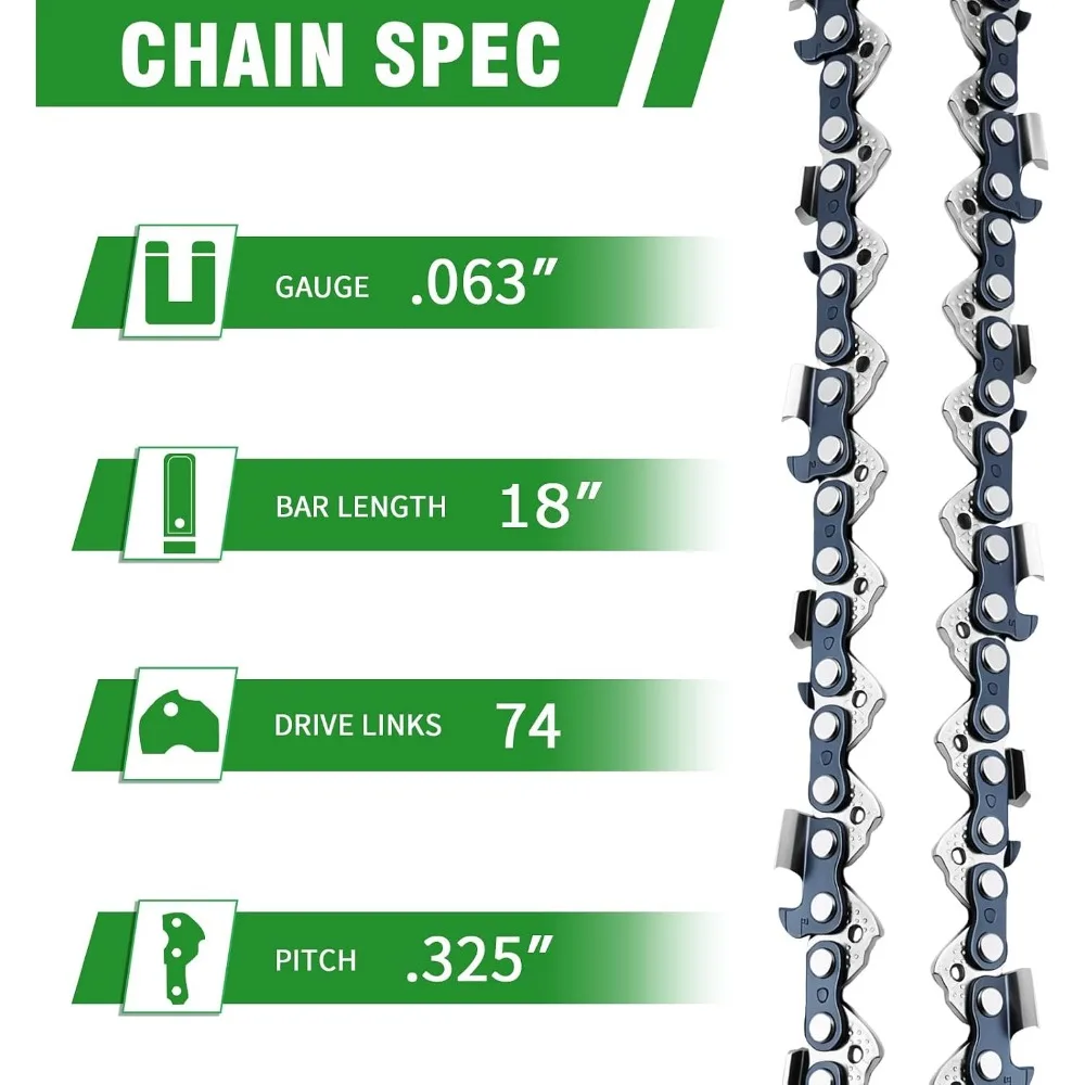 18 inch Chainsaw Chain 0.325