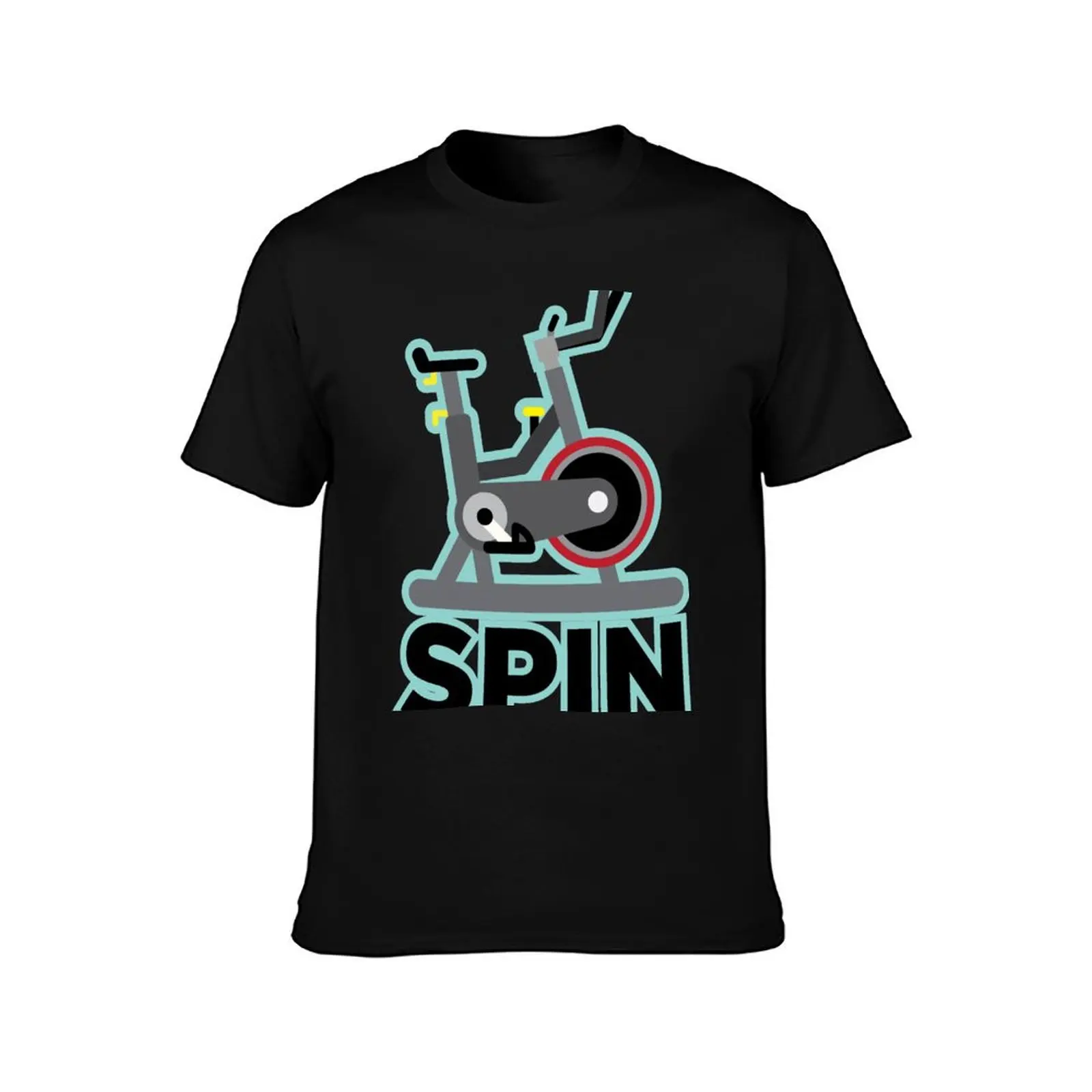 Spin Bike T-Shirt baggy shirts summer top boys whites Short sleeve tee mens tall t shirts