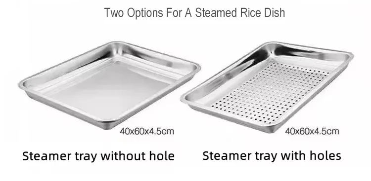 Equipment Steam Rice Cabinet  Electric Gas Rice Steamer Commercial Stainless Steel for Restaurant Cooking