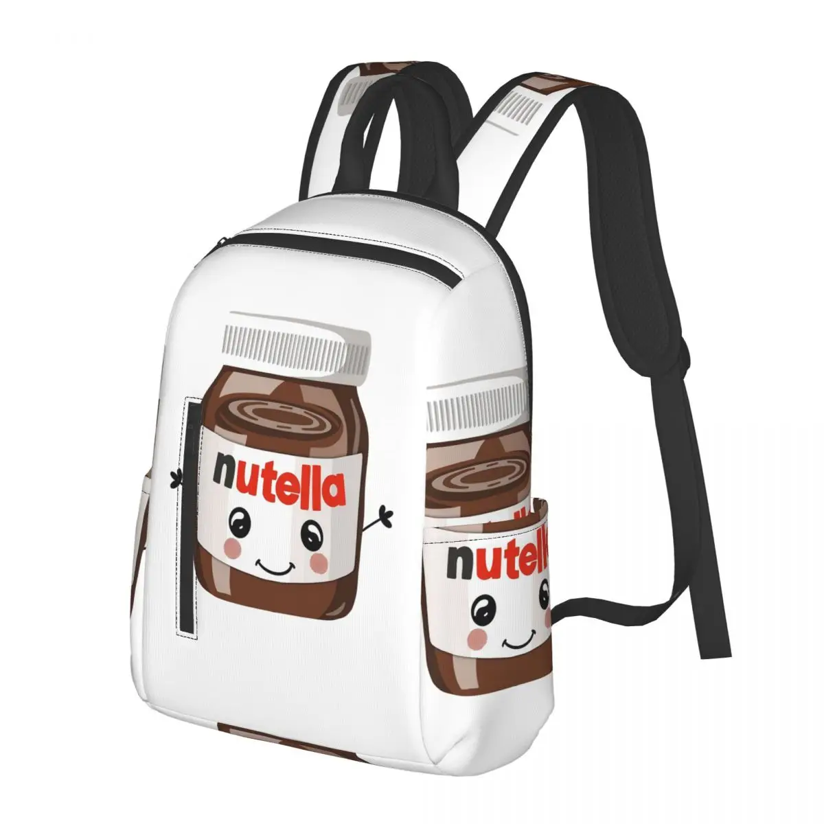 

Рюкзак Nutella Cutie для студентов, школьный рюкзак, походный рюкзак для путешествий, модная сумка для книг, сумки через плечо для мужчин и женщин