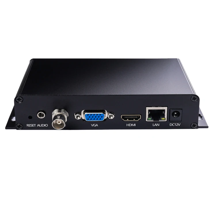 

Point To Point IP Stream Link RTSP HTTP TS FLV RTMP UDP SRT Input CVBS SDI HD Out IP Decoder