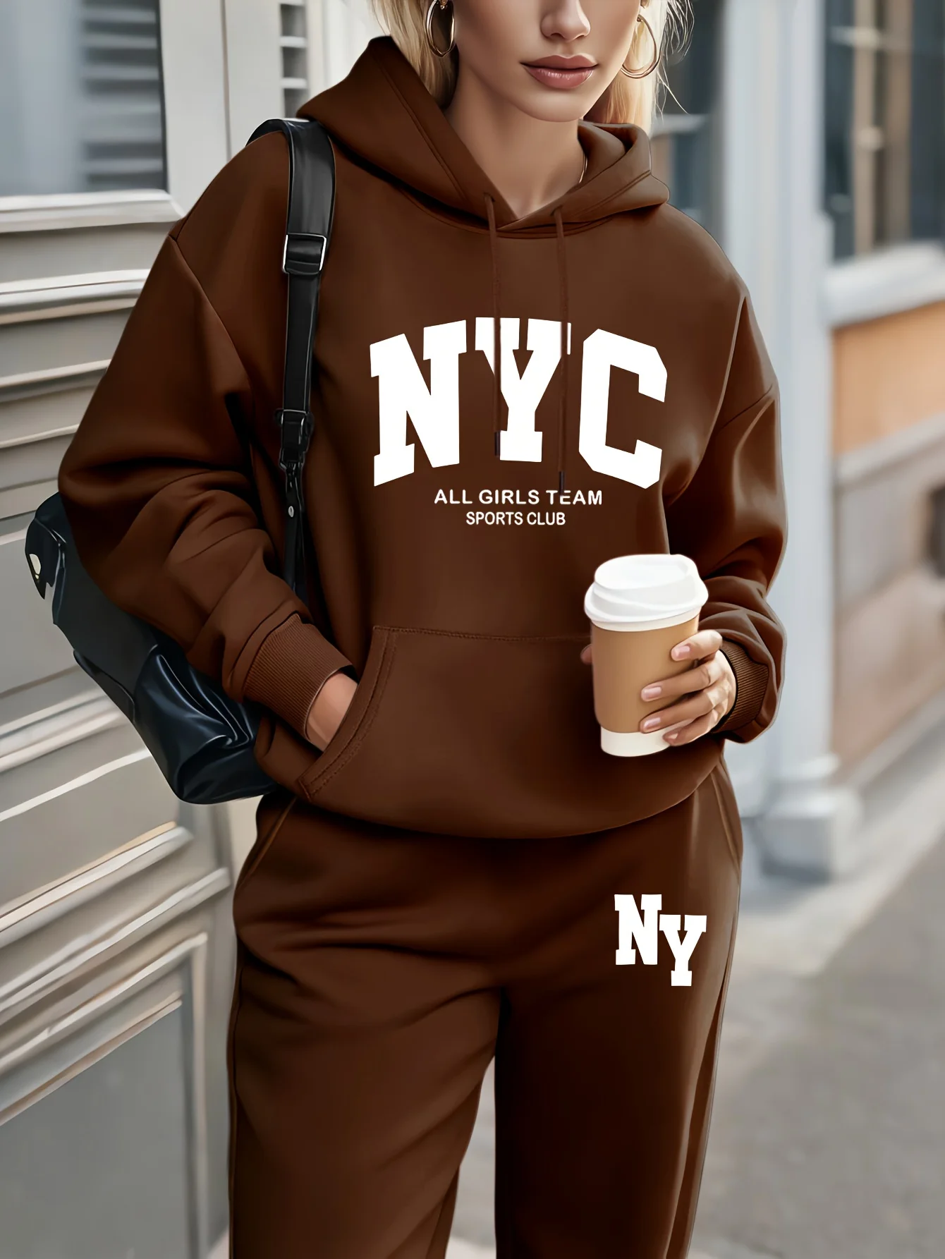 Pants Sets for Women Clothing High quality Sweatshirt Sweatpant Hoodie Suit 2 Piece Autumn Winter Outfits Woman Tracksuit