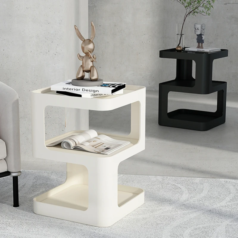 Nordic Storage Nightstand Table Figurine Modern Side Small Bedsides Table Trendy Cabinet Szafki Nocne Bedrooms Furniture