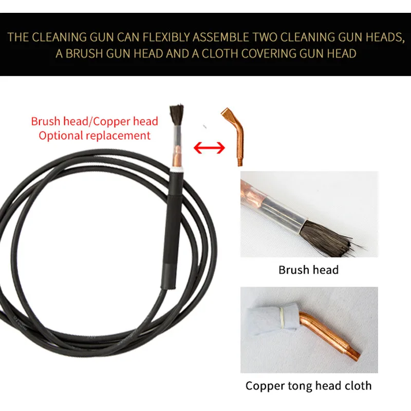 220V Stainless Steel Weld Bead Processor Argon Arc Welding Spot Weld Cleaning  Electrolytic Polishing Machine